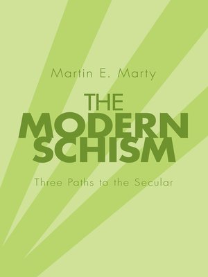 cover image of The Modern Schism